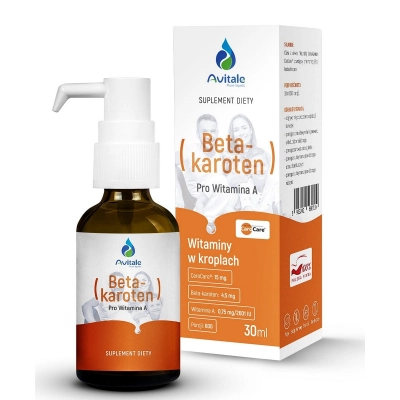 Naturalny BetaKaroten krople 30 ml
